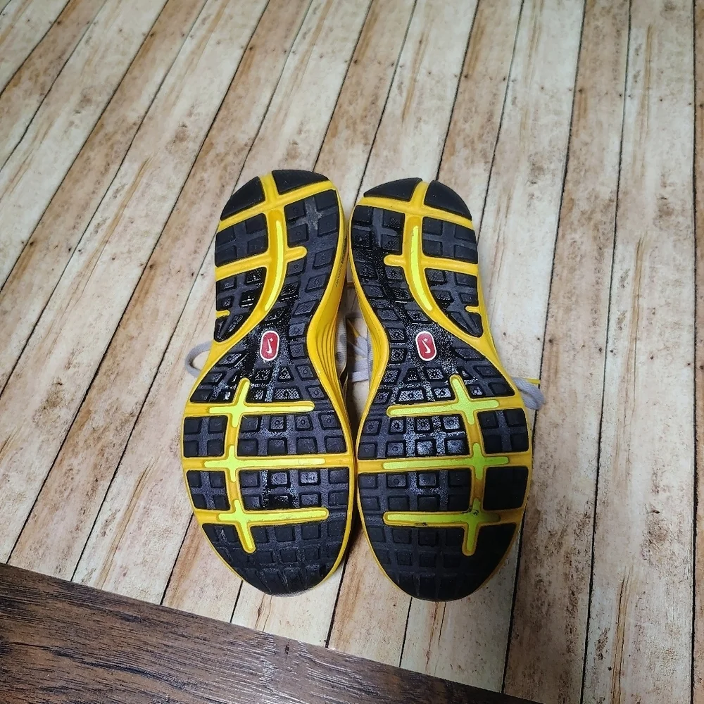 Nike Gray and Yellow Sneakers